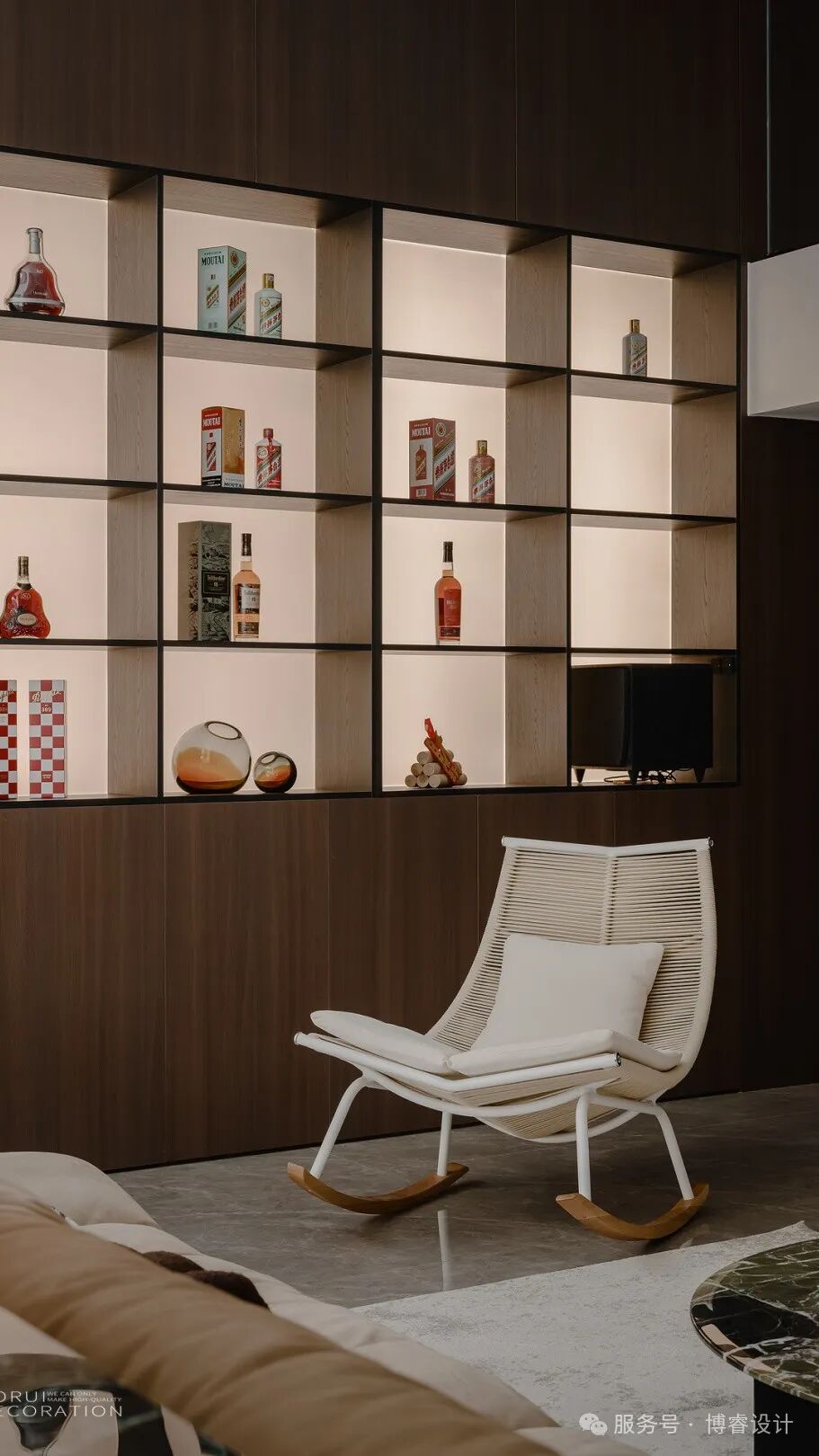 当90后霸总的脑洞照进现实｜解密700㎡顶豪的「暗黑系美学」-32