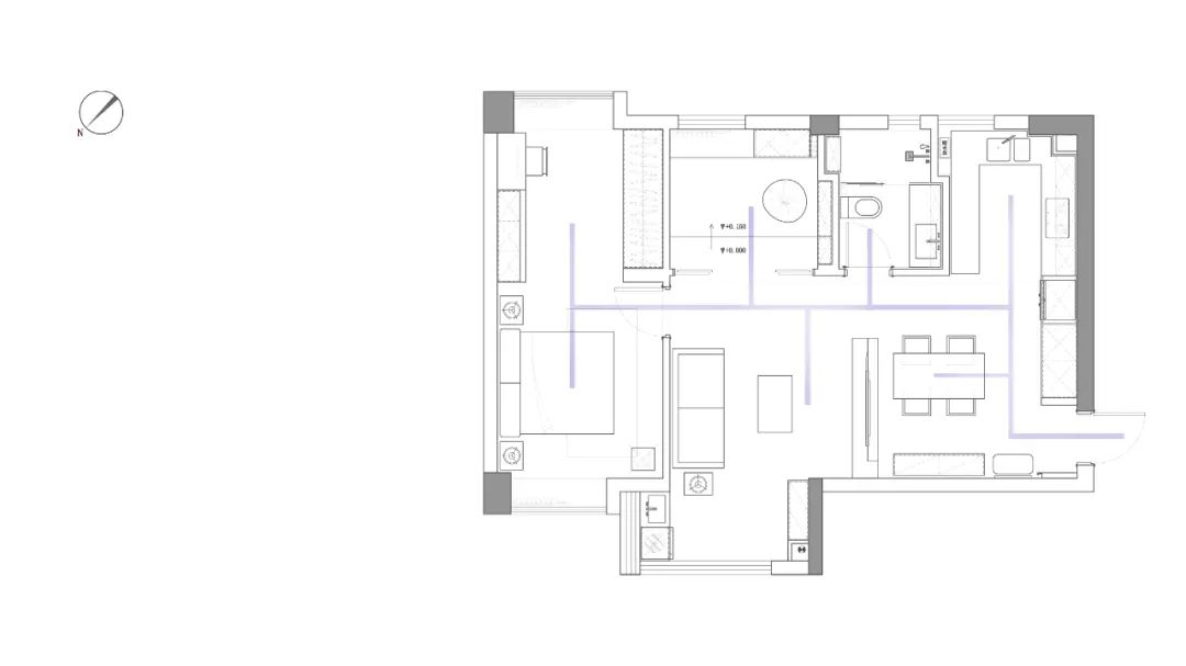 时代花园住宅设计丨中国广州丨奕米设计工作室-22