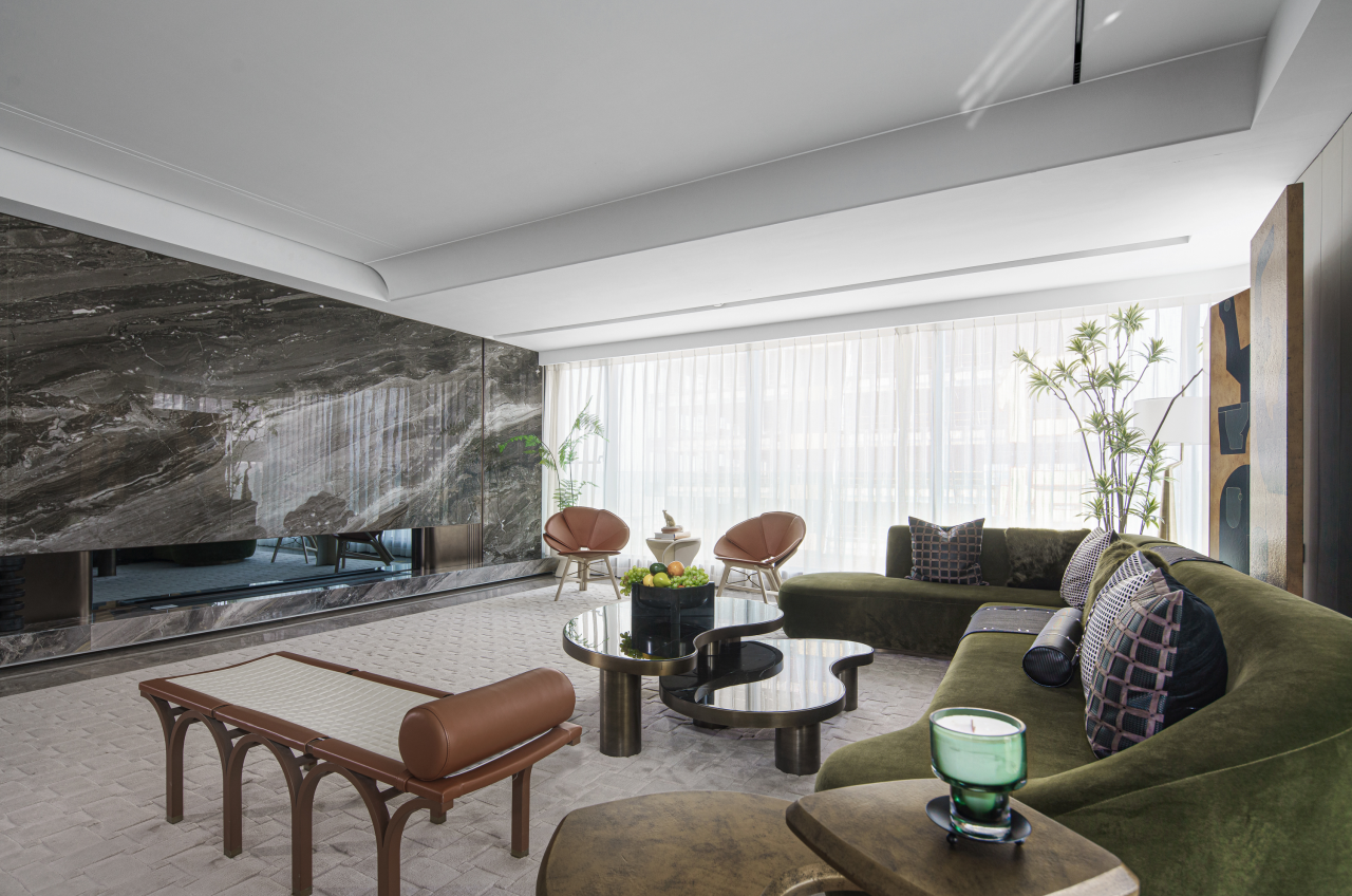 武汉二七滨江「新希望·D10 天元」奢尚社交大宅丨中国武汉丨HWCD-5