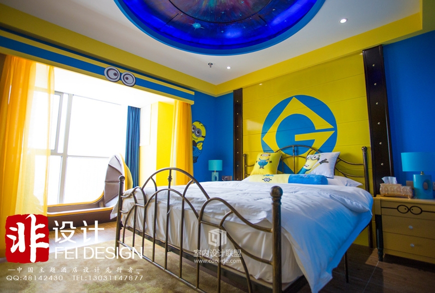 常州优米轻奢主题酒店设计-10