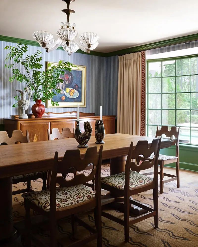 中古风殖民地住宅丨Nina Farmer-11