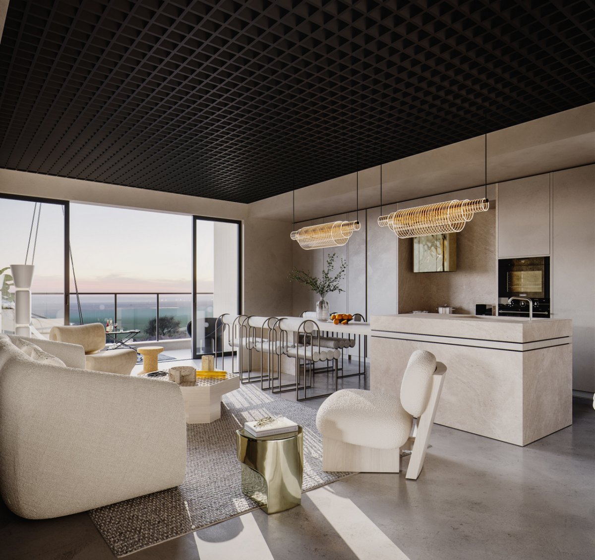 东方君悦住宅 | 城市中的宁静优雅-9