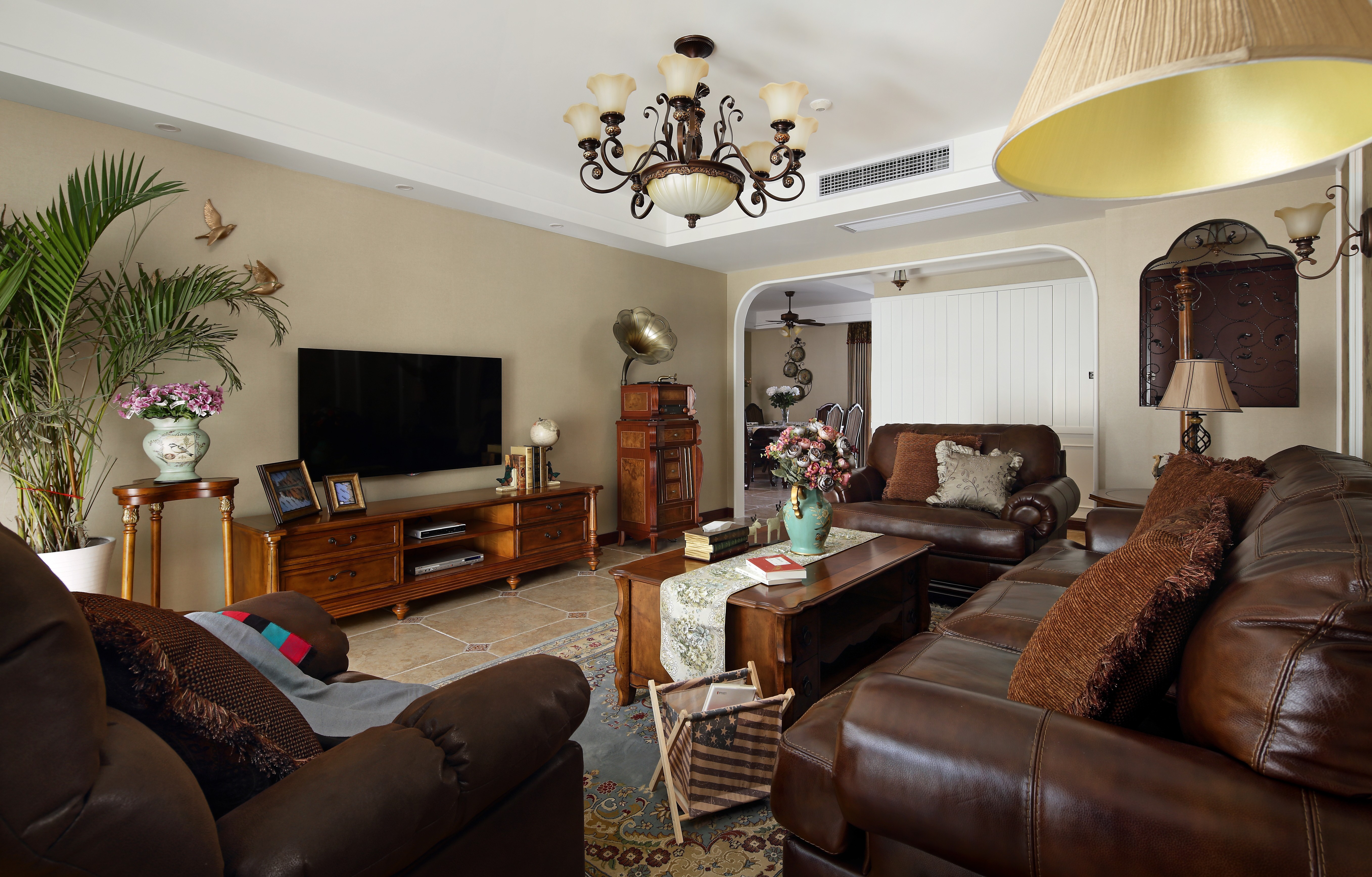 168㎡美式经典老房改造丨木澜-3