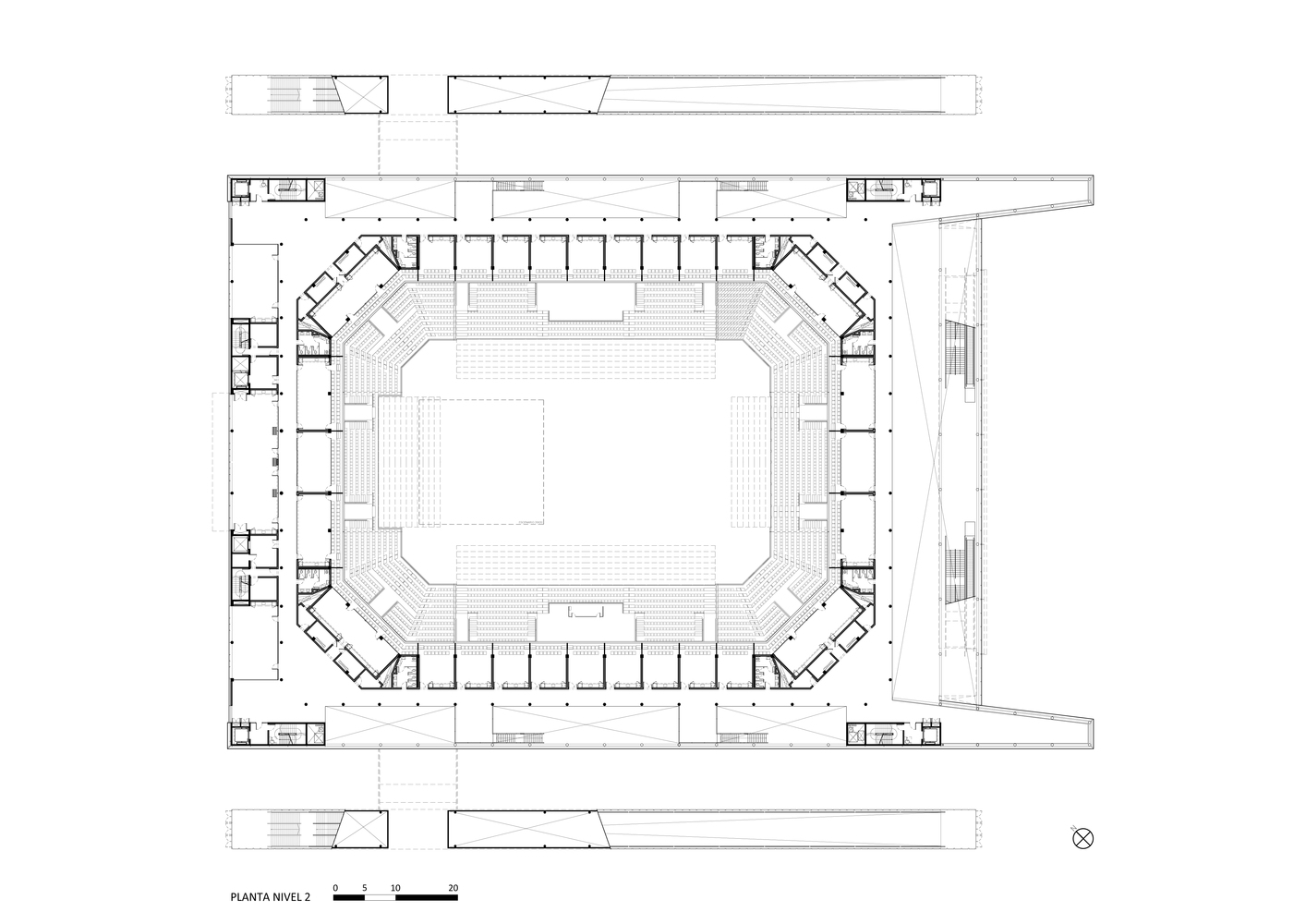 乌拉圭Antel Arena混合用途建筑-31