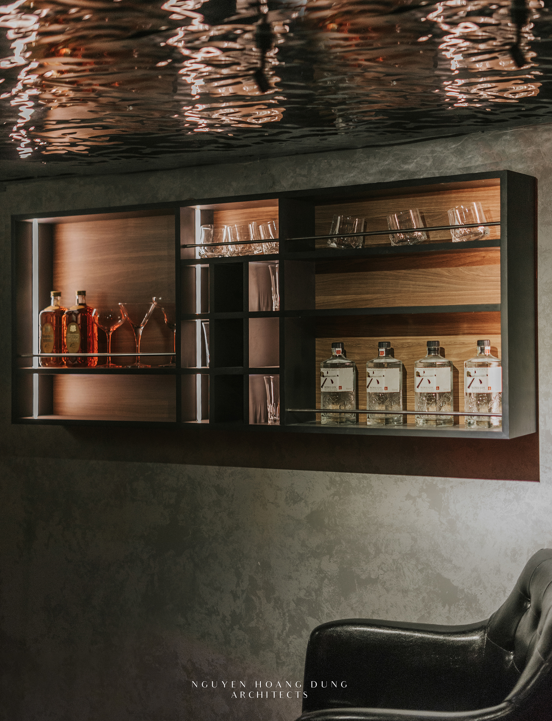 ALLEY WHISKY  COCTAIL PUB 设计丨越南河内丨NGUYEN HOANG DUNG ARCHITECTS-16
