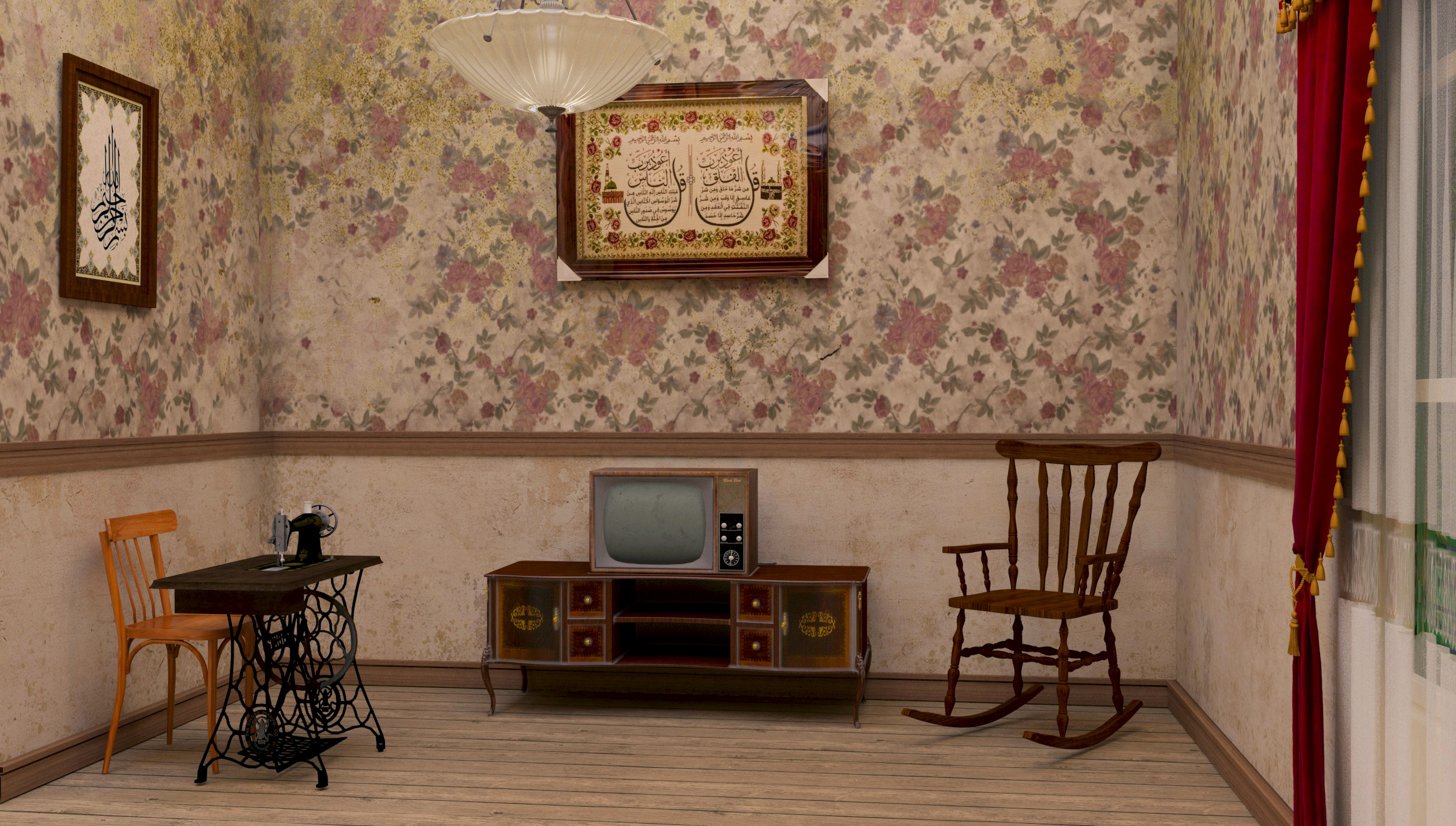 Old simple appartement in the 70's-7