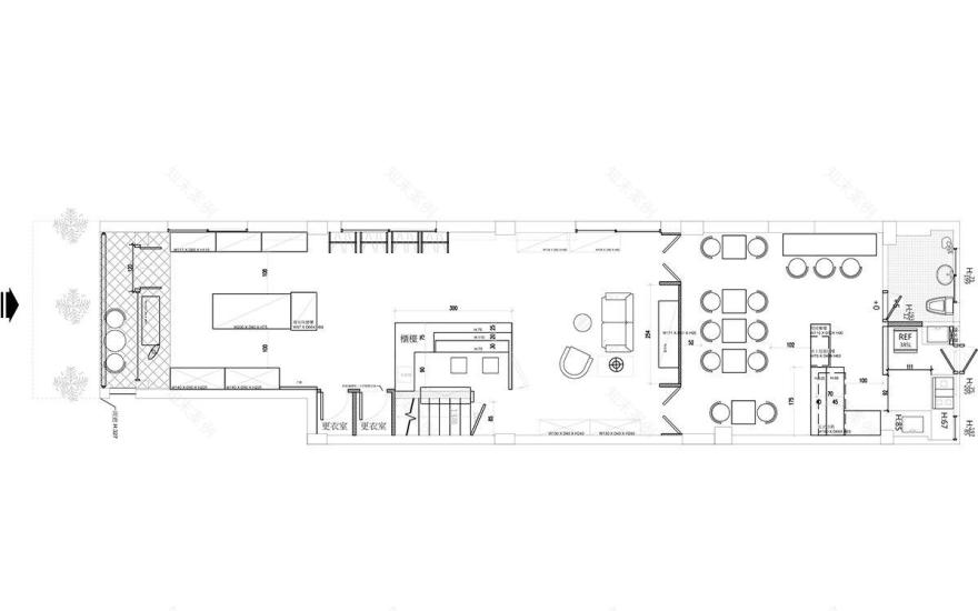永恒经典英伦复古风潮——中山店室内设计案例-14