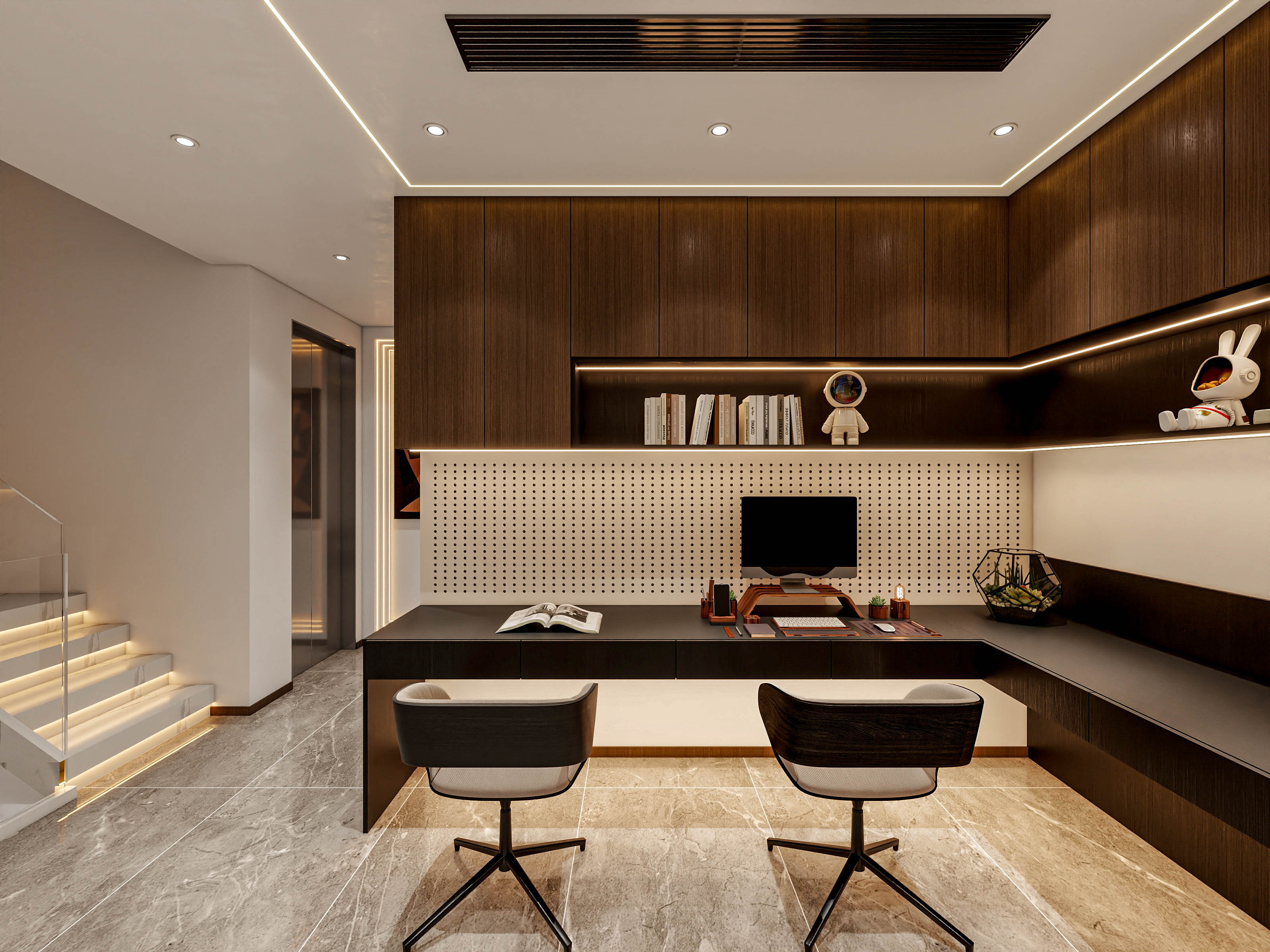 德商御府天骄西区，616平方意式极简别墅丨中国成都-25