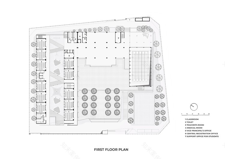 Trường THCS Trần Duy Hưng(陈维兴初中)设计丨越南河内-14