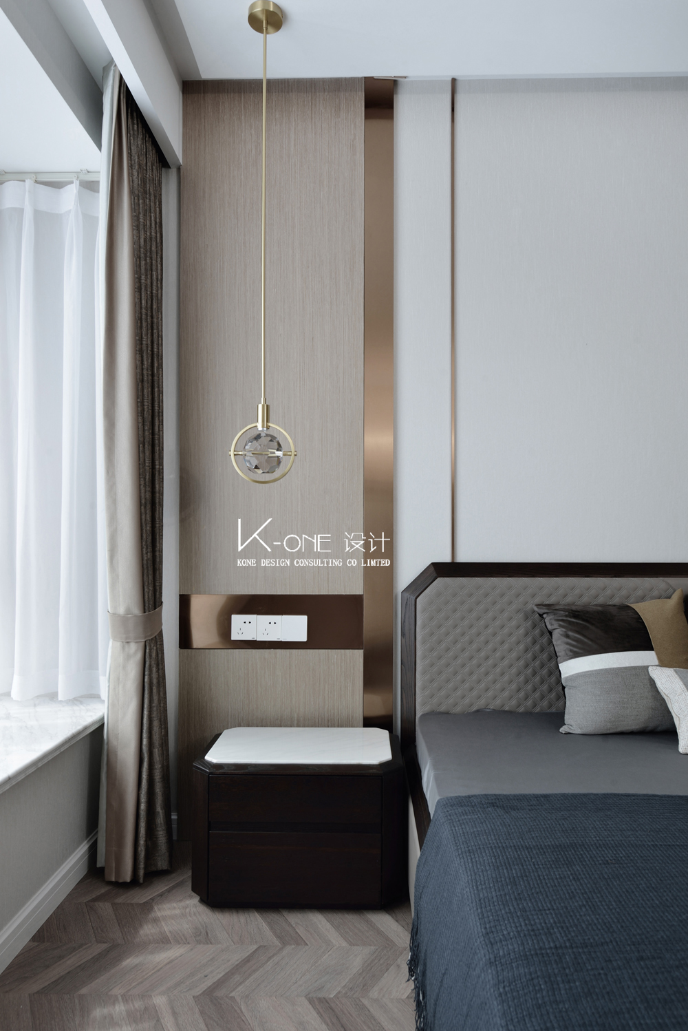 简约水泥灰,打造 152 平米现代精致生活空间-33