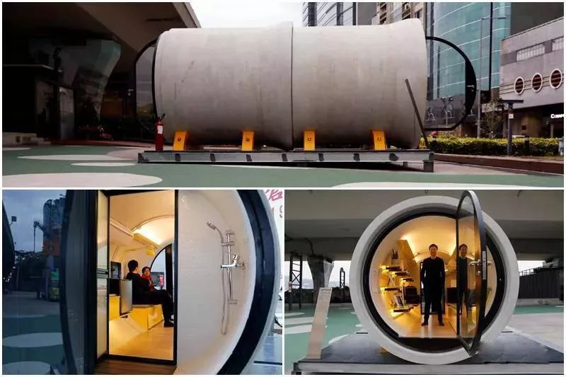 为了香港穷人不再蜗居，他们用水泥管做成了公寓-4