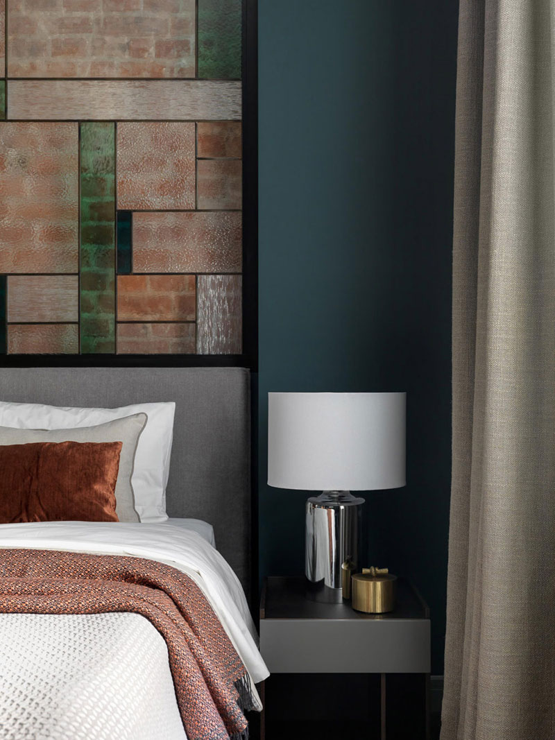 莫斯科120㎡幽雅的深色调公寓-9