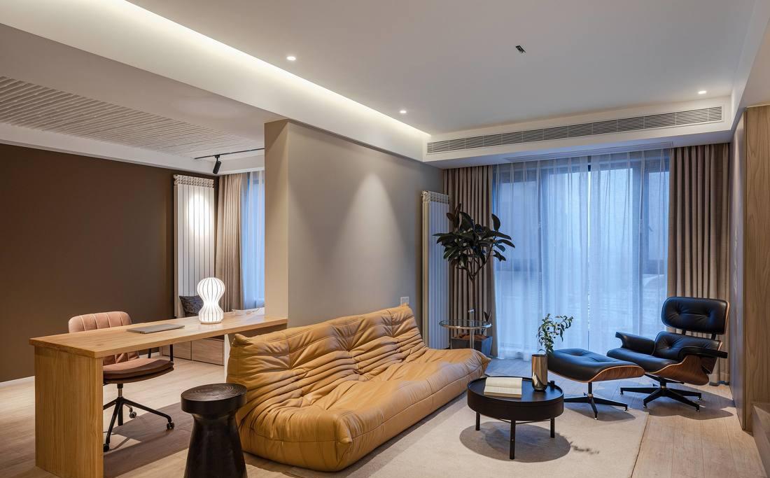 89㎡小三居现代简约设计-41