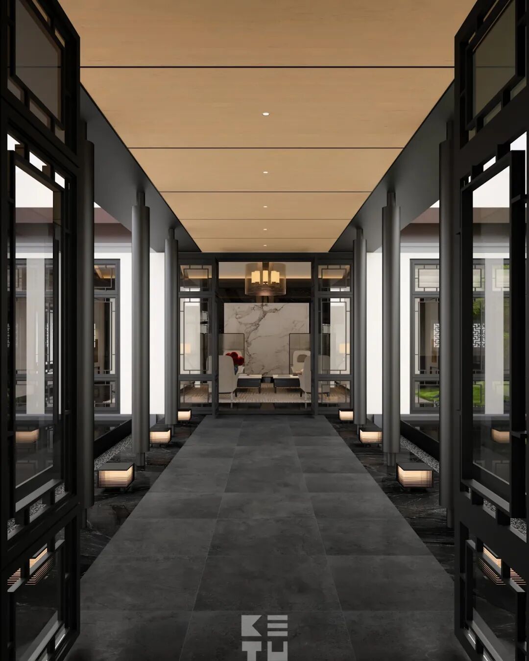 东方新韵—绍兴3000平院落大宅公区方案——科图设计×科图好宅-11