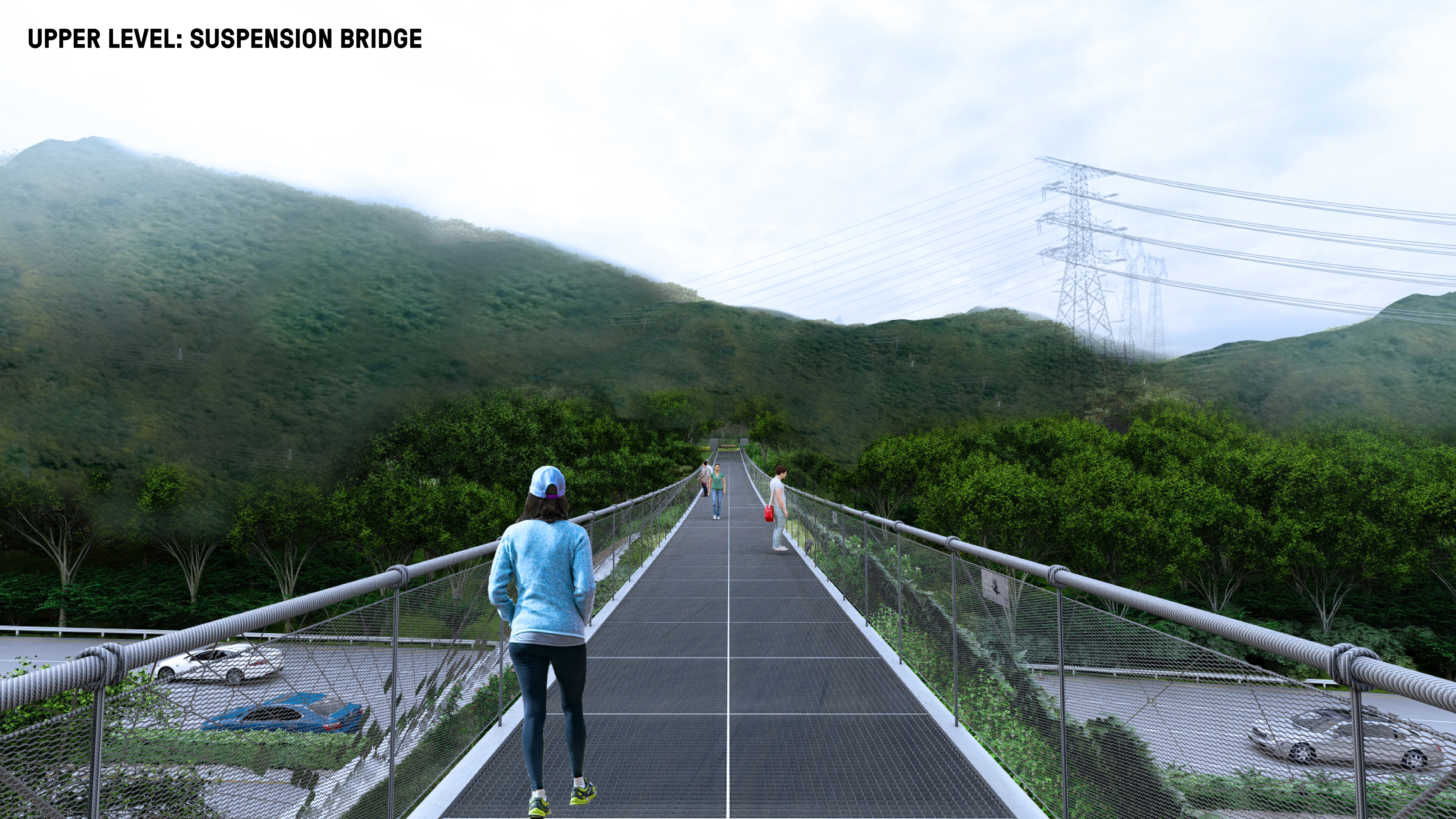 Meilin Mountain – Yinhu Mountain Corridor Bridge | SWA Group-17