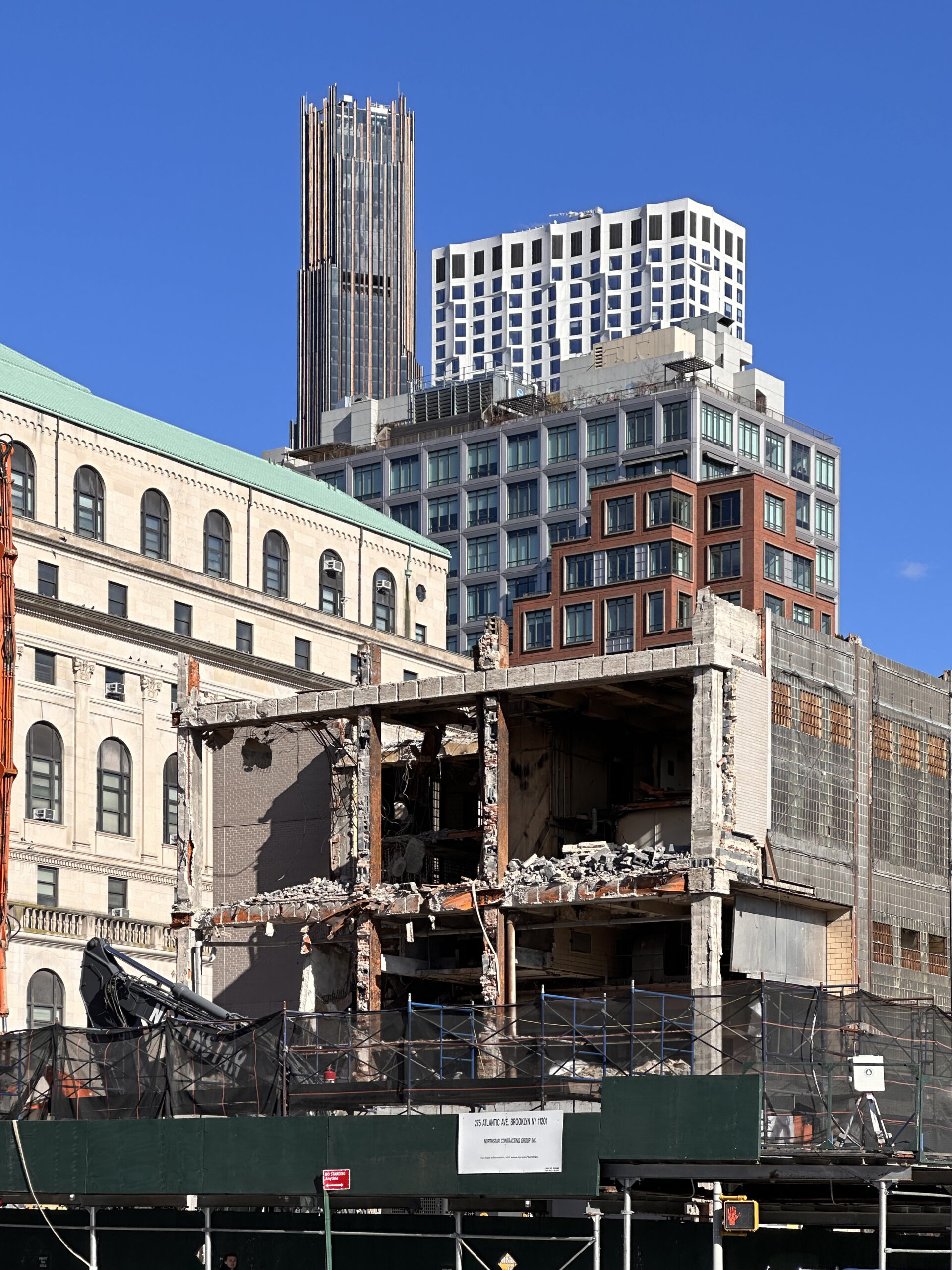 Demolition Nears Completion At 275 Atlantic Avenue in Boerum Hill, Brooklyn - New York YIMBY-2