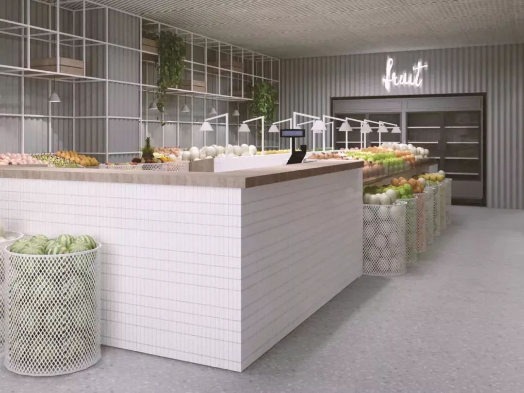 爆改杭州550㎡农贸市场，设计感爆棚！买个菜比逛街还时髦-184