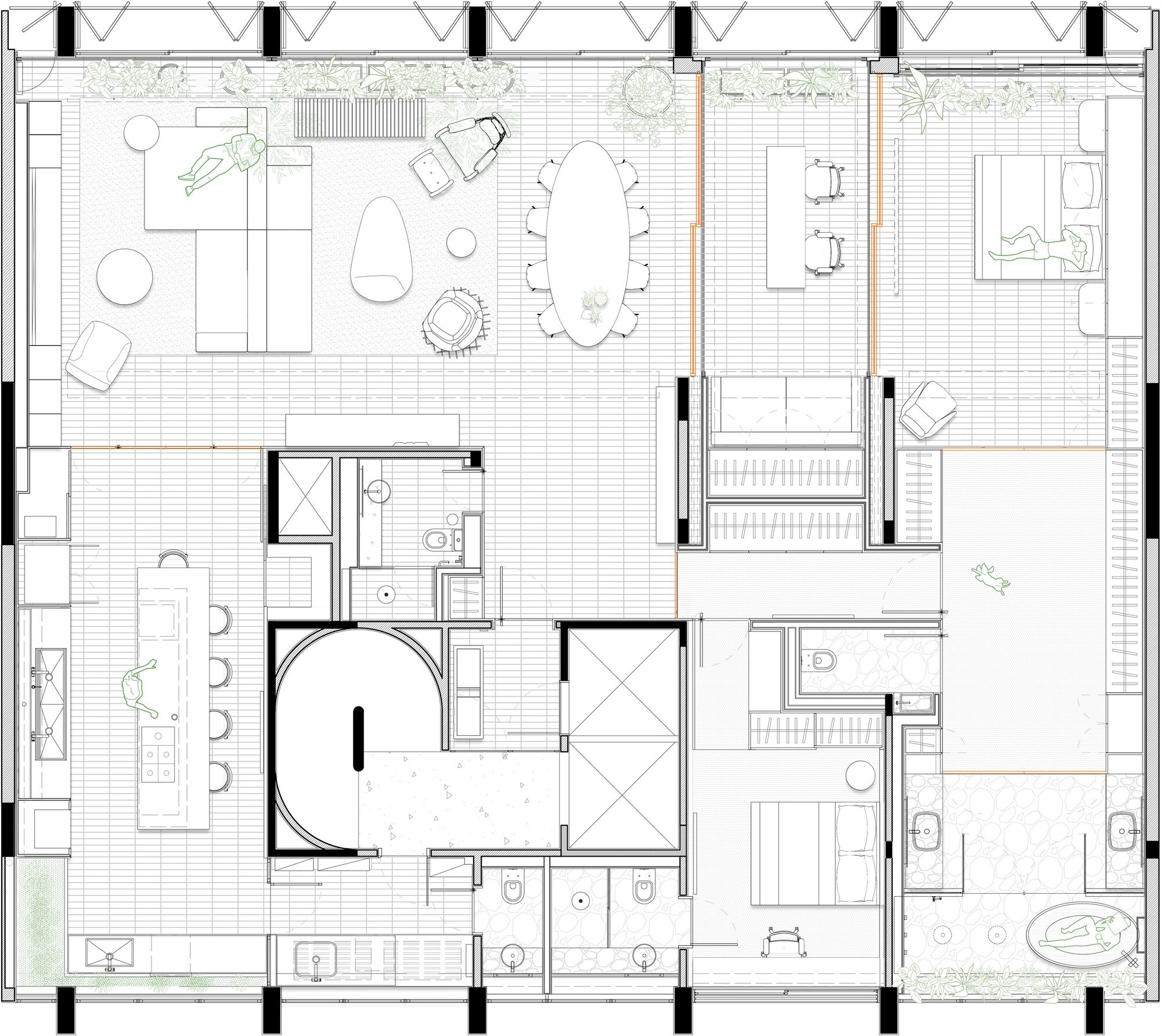 阳台公寓丨巴西圣保罗丨Estudio Guto Requena-31