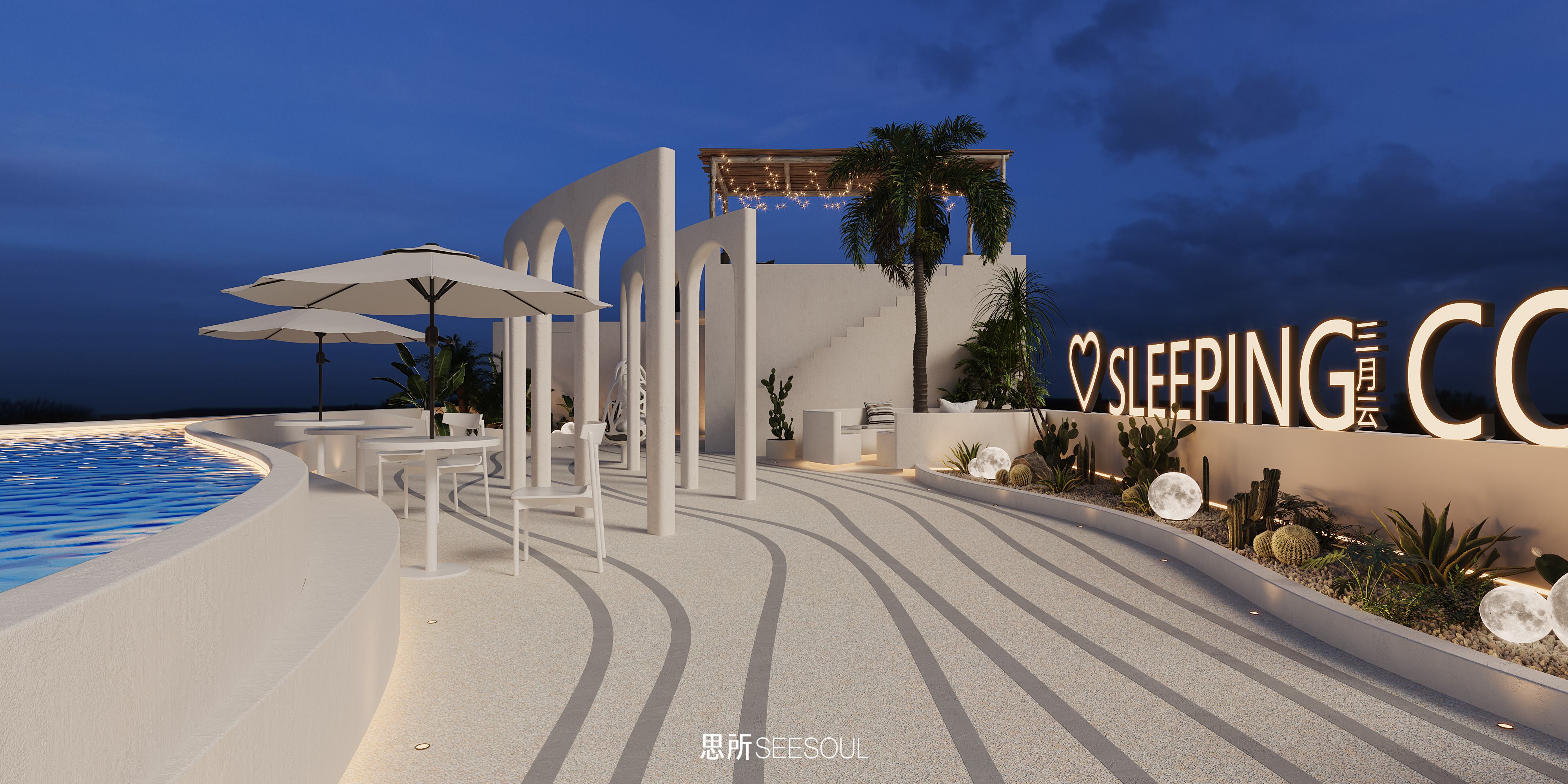 长沙民宿眠库屋顶丨中国长沙丨湖南思所设计-11