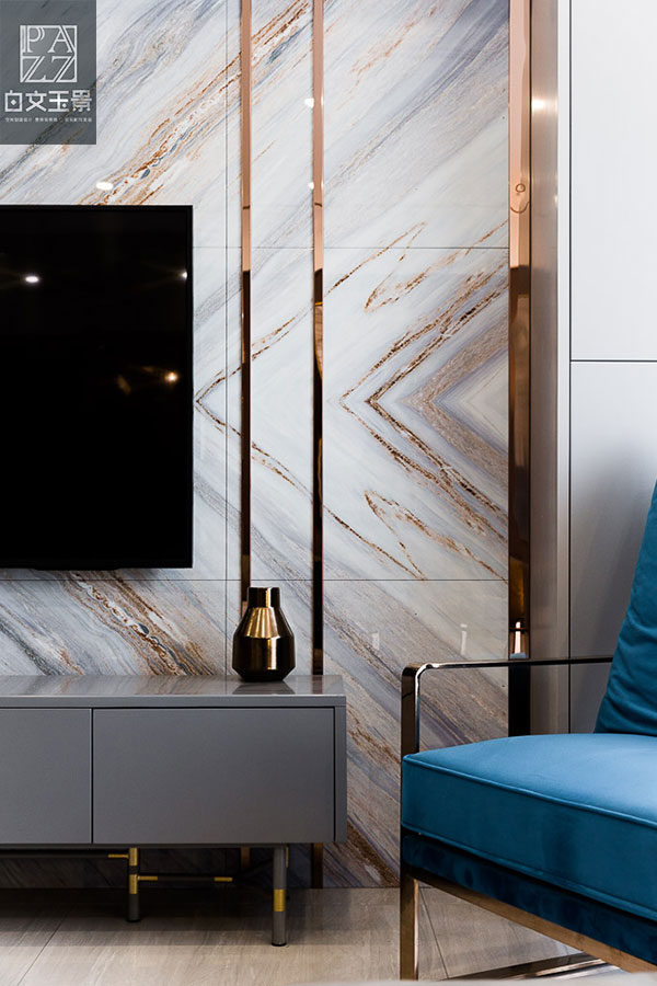 风华——139㎡后现代与港式的碰撞  白文玉景设计-34