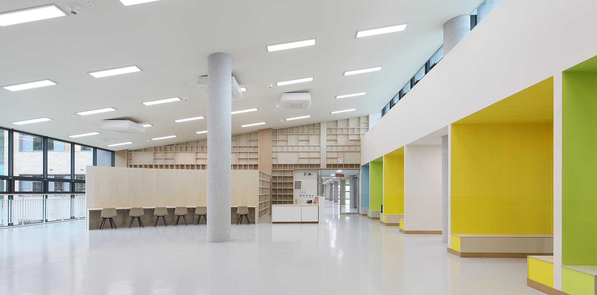 반곡고등학교（中文可理解为半谷高等学校）丨디엔비건축사사무소（D&B建筑事务所）-10