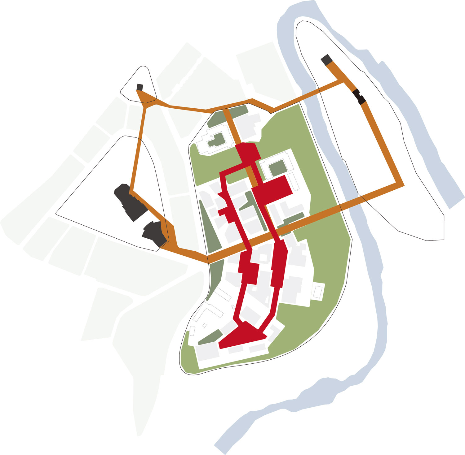 地形融入建筑，连接室内外空间的展览中心设计-21
