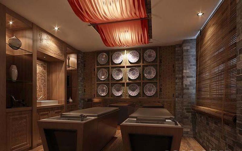 香薰养生馆 | 中式风格的设计美学-21
