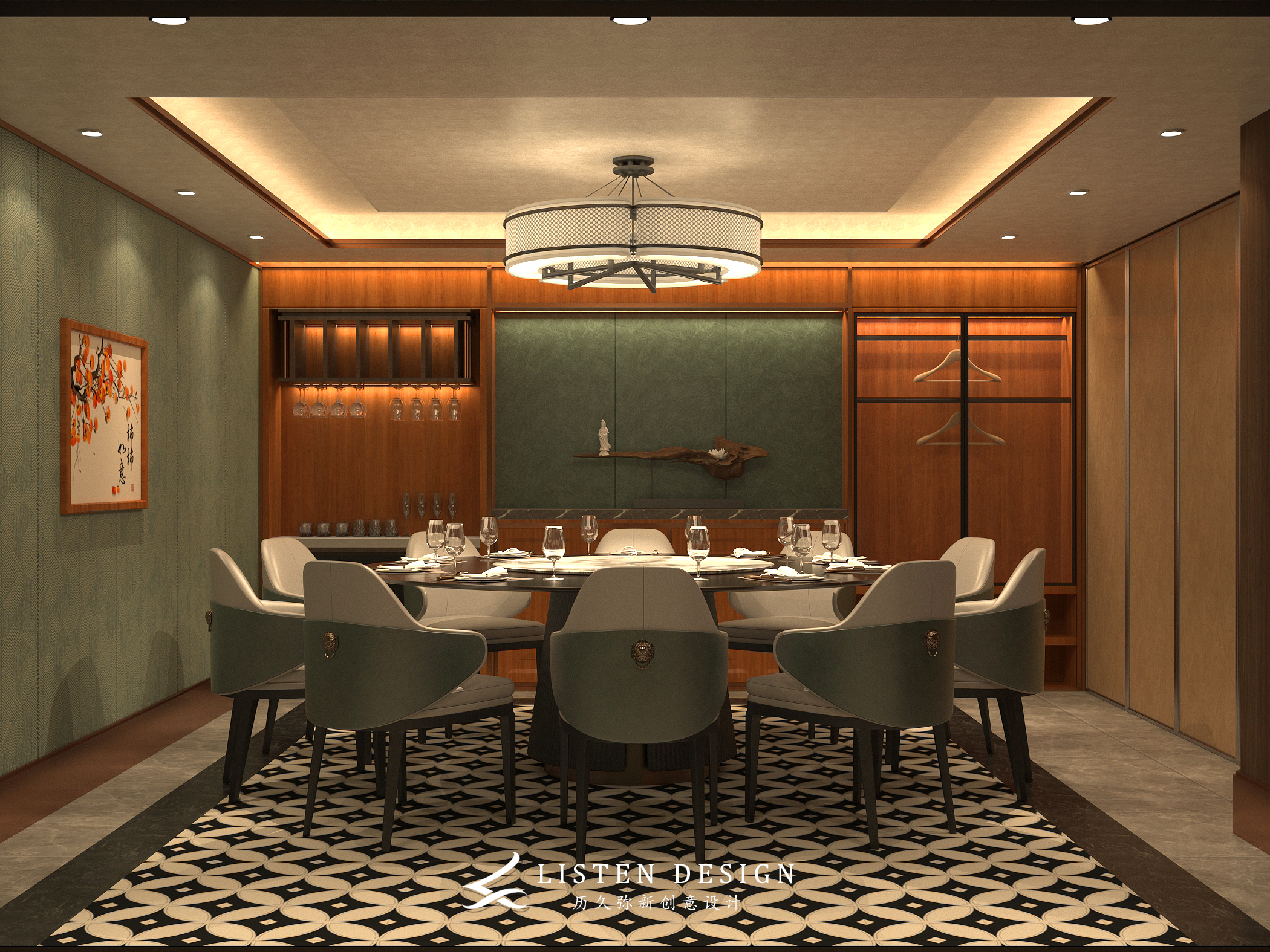 粤状元茶餐厅设计丨广州历新设计-4