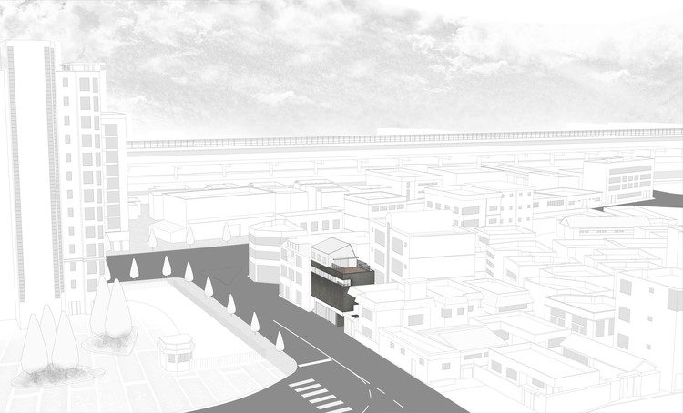 韩国智能建筑的岩石阴影小屋-7