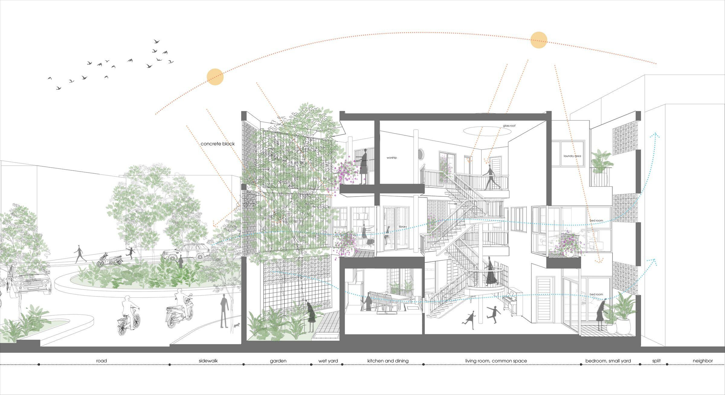 越南 Thai Binh 私人住宅丨NH Village Architects-42