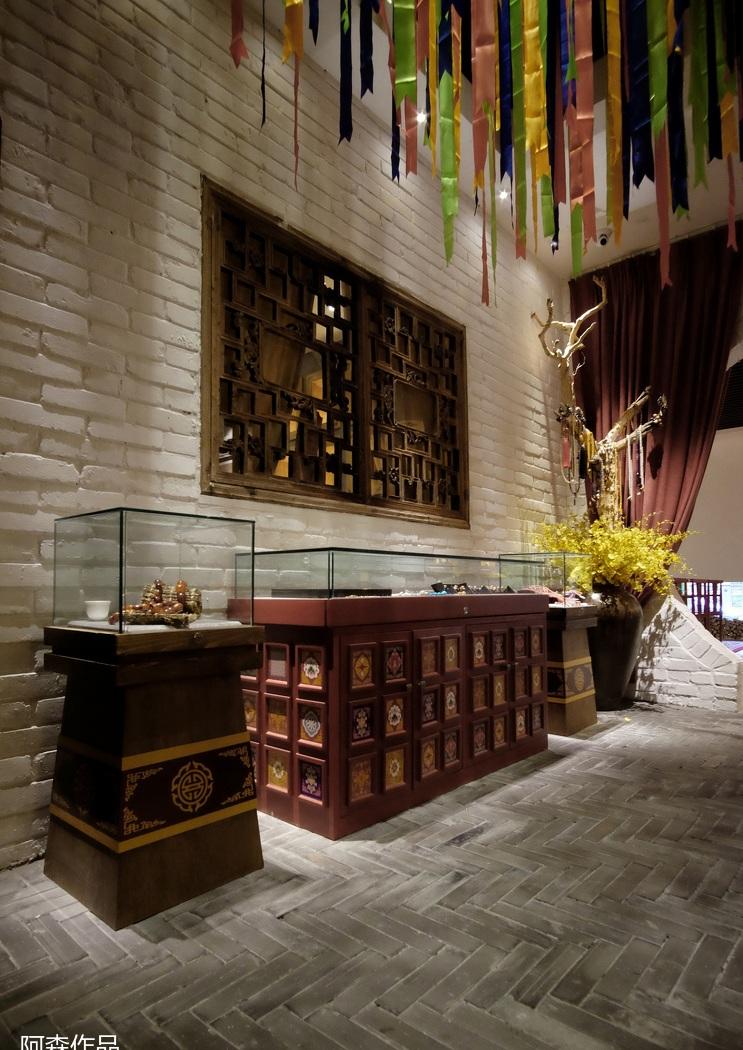 民宿设计师阿森丨重庆七隆藏传文玩会所-22
