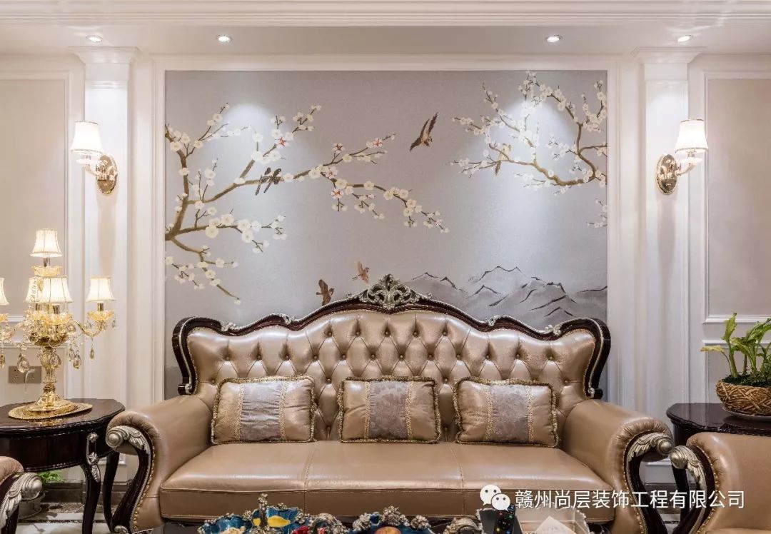 赣州中央星城简约欧风家居设计-31