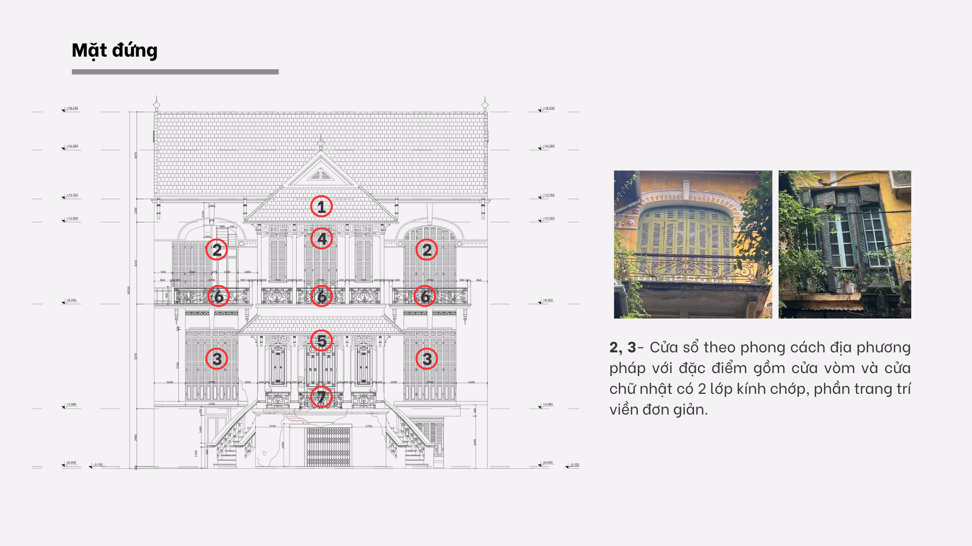 Nghiên cứu bảo tồn Biệt thự số 8 Chân Cầm-24
