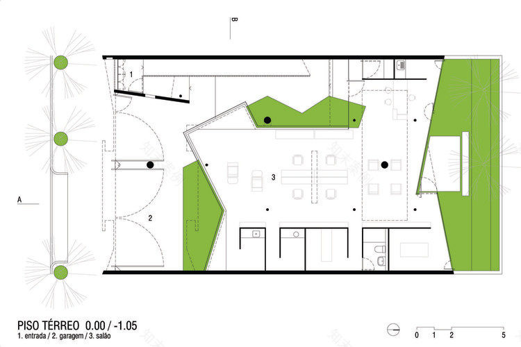 卢加诺 Casa Pico 建筑 · 多功能设计融合自然与科技-103