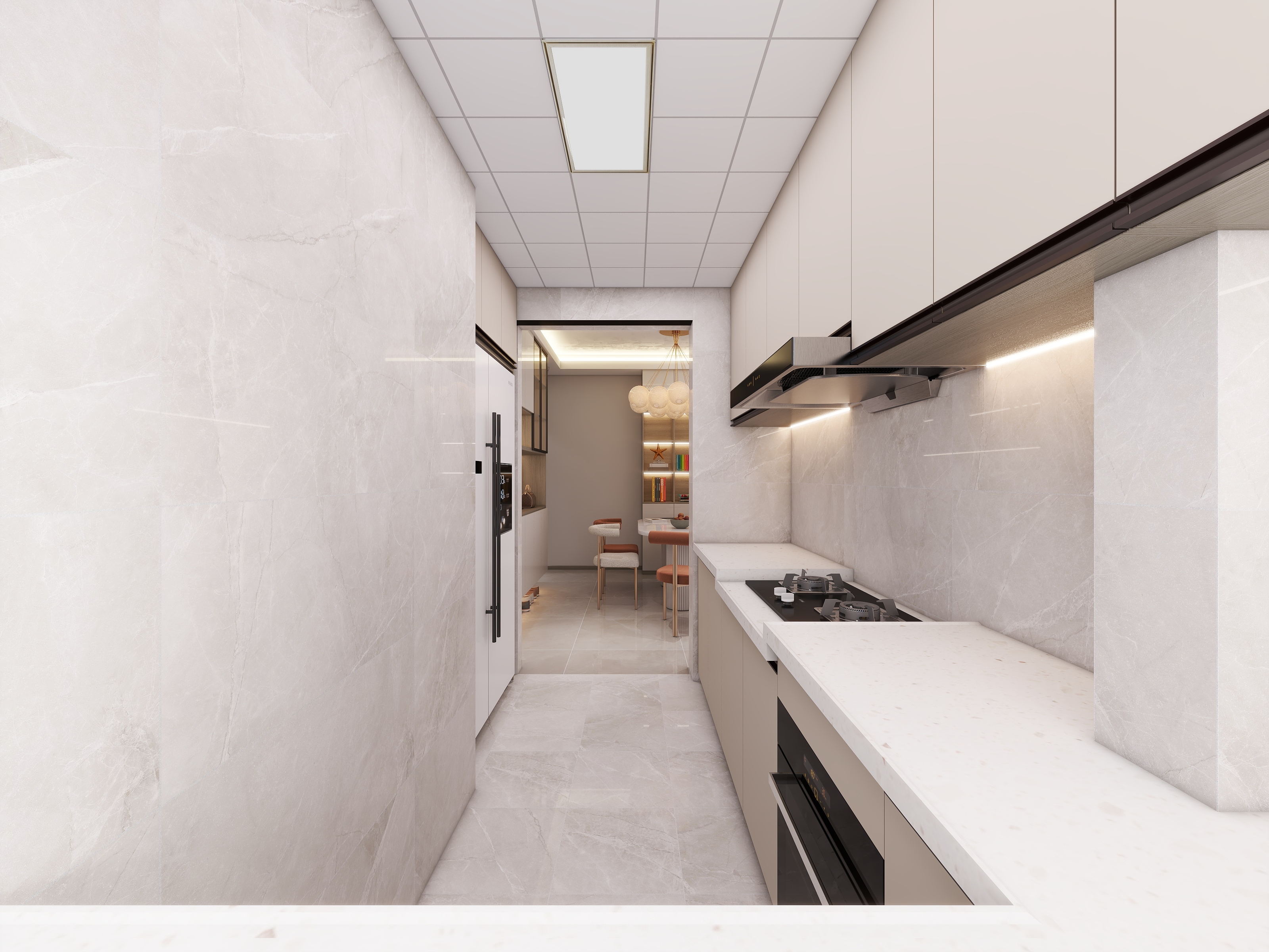 四川成都香瑞楠府（95平方现代简约三居室）-61