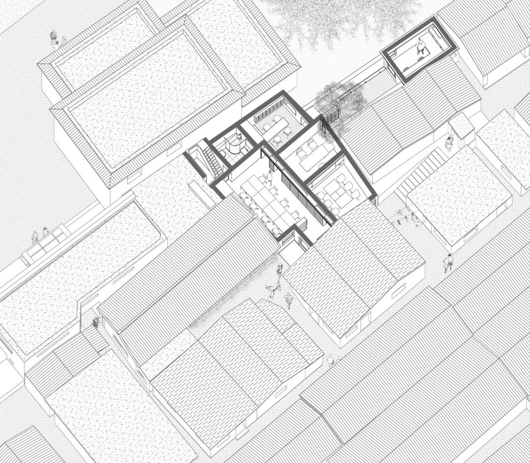 北京胡同里的茶素材设计中心 | 化零为整,深远不尽-15