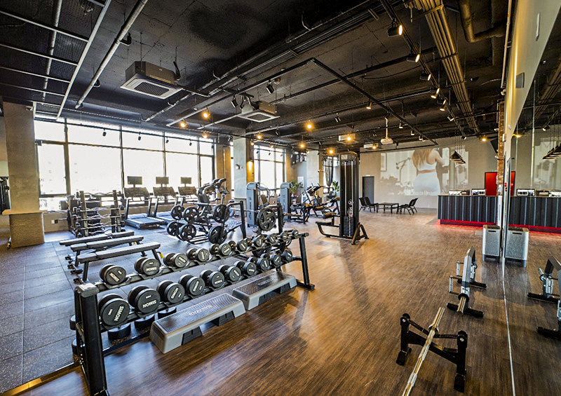 简约 95 平米健身中心，专业室内设计展现空间魅力-11
