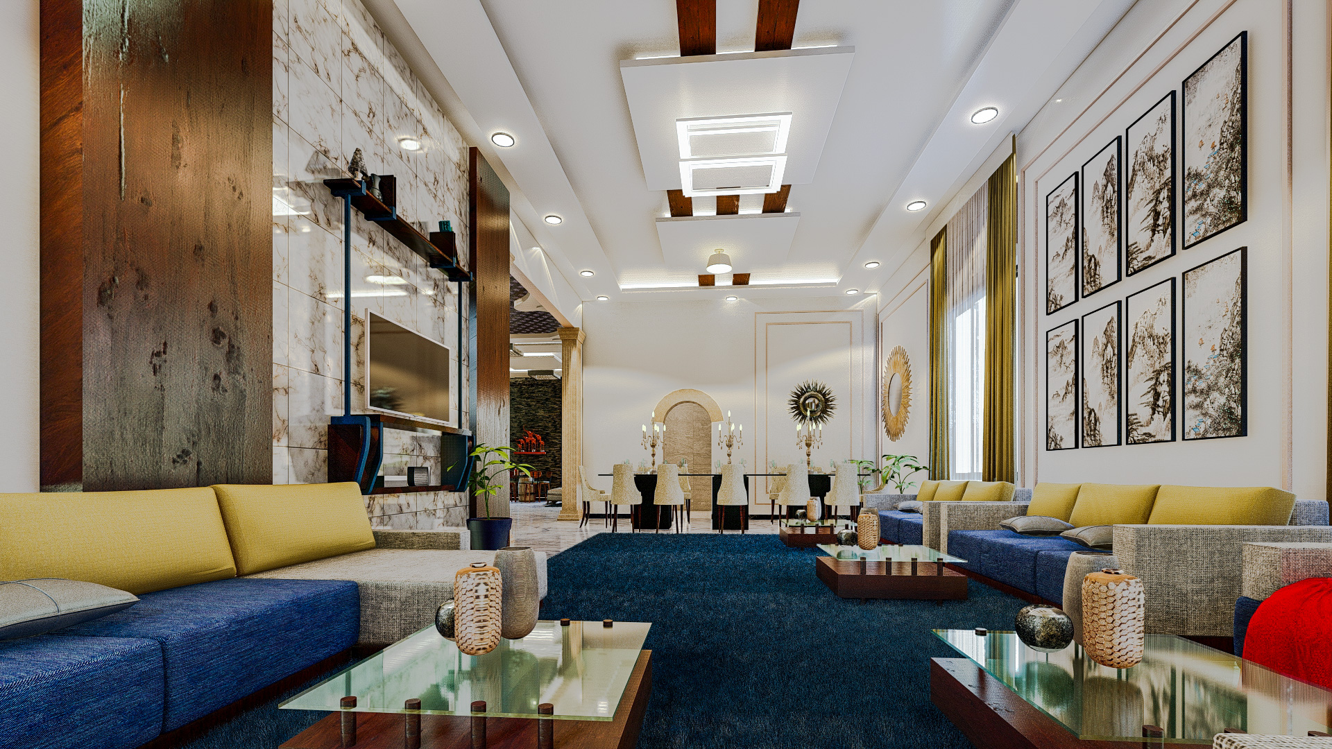 VILLA INTERIOR DESIGN STAGE 1-MR, ABDULLAH - ALAIN 2021-2