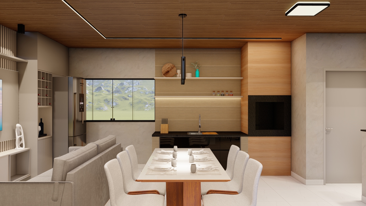 Área Gourmet | Cajuri-1