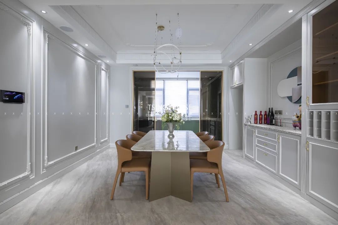 鼎鑫万和法式奢华大平层设计丨苏怡人,王清玉设计团队-39