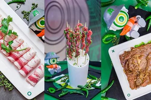 重庆 256㎡科技感火锅店“青一色·LUCKY” | 荧光绿赛博朋克风-29