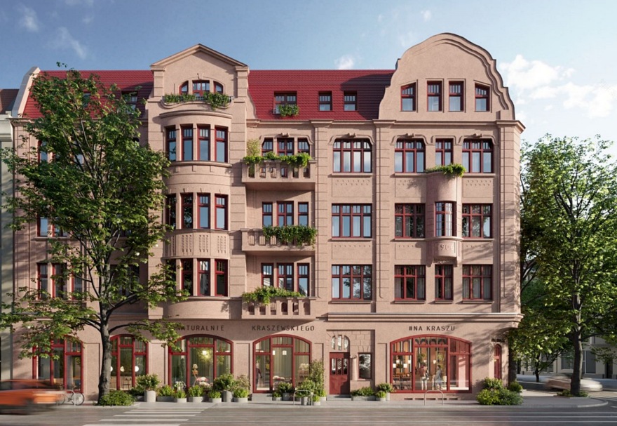Przy Kraszewskiego 17号公寓现代化改造项目丨波兰波兹南-10