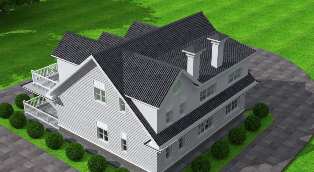 农村自建房设计 | 二层小木屋别墅的定制之旅-36