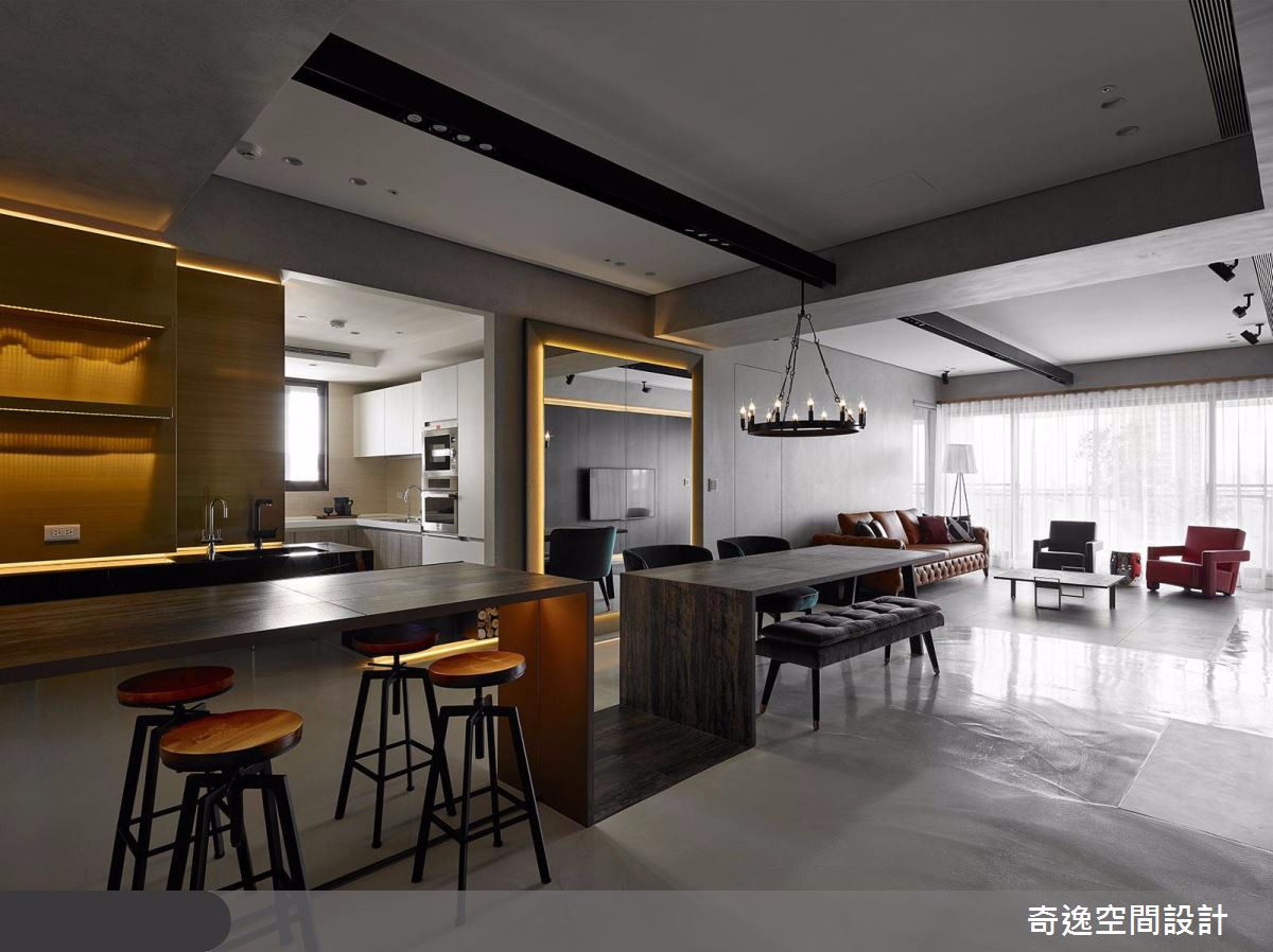 142㎡现代住宅  奇逸空间设计-11