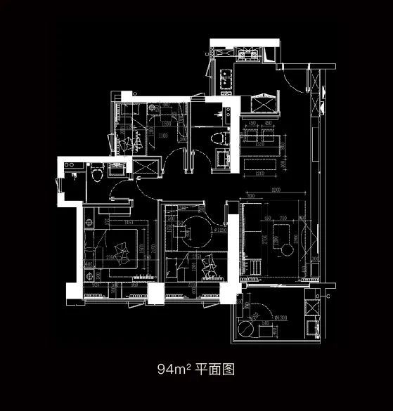 深圳卓越晟悦家园示范单位丨中国深圳丨DAS 大森设计-92