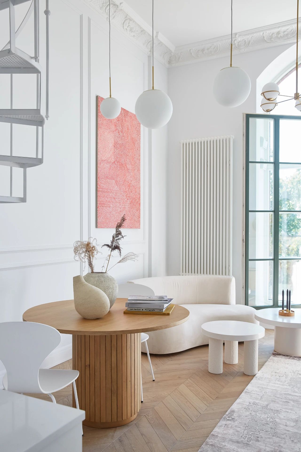 新作 Loft Factory Studio，母女俩的70㎡绝美小窝，高级感爆棚！-9