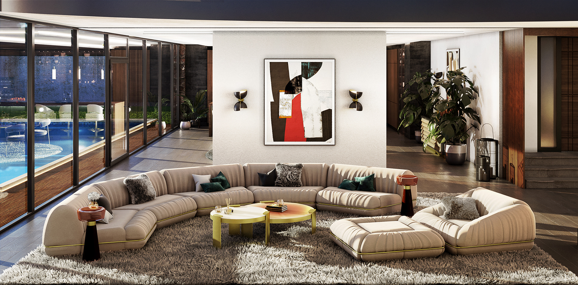 米兰的中性现代风住宅丨意大利米兰丨DRAGA&AUREL-9