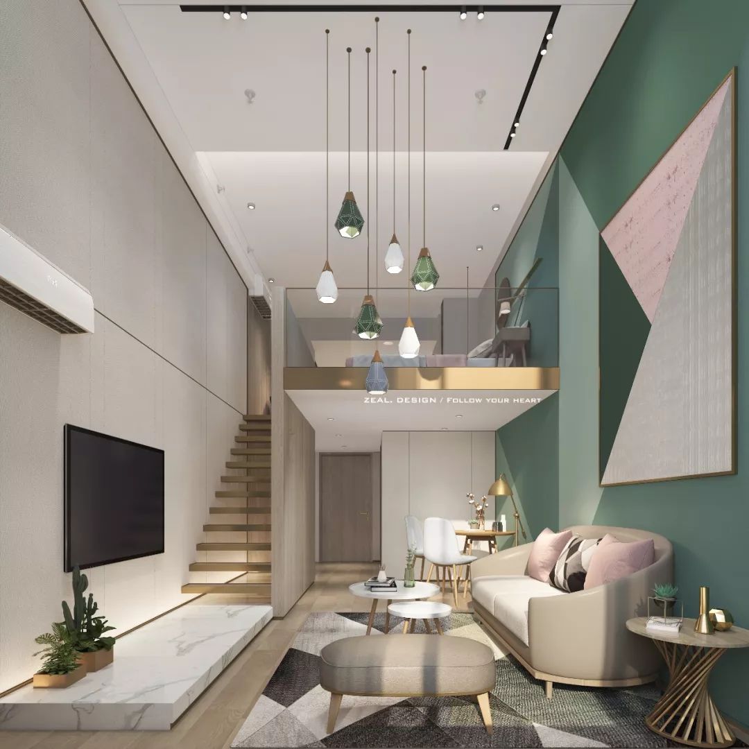 208th LOFT 倾听内心空间设计-14