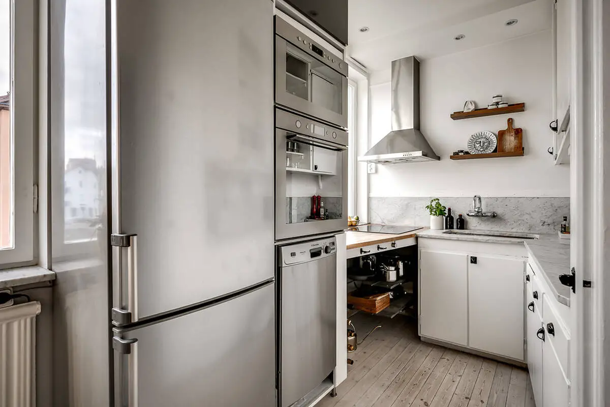 36m2 大型工作室,巧妙设计变身一居室-16