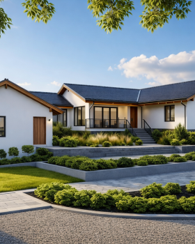 PERMIT PLAN FOR 6,500 SQFT CUSTOM HOME, ELK MOUND, WI